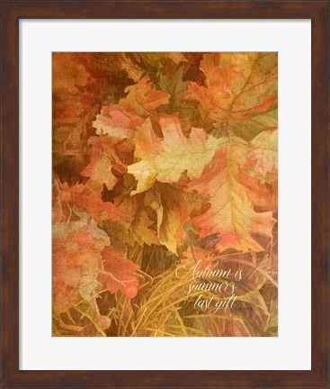 Framed Summer&#39;s Gift Print