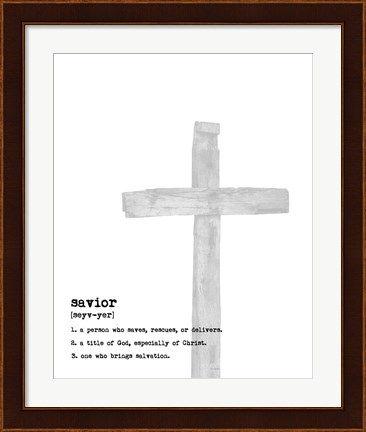 Framed Savior Print