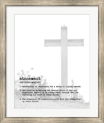 Framed Atonement Print