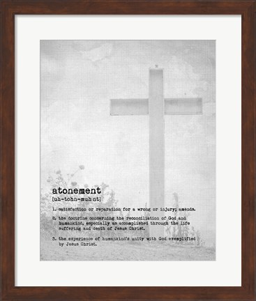 Framed Atonement II Print