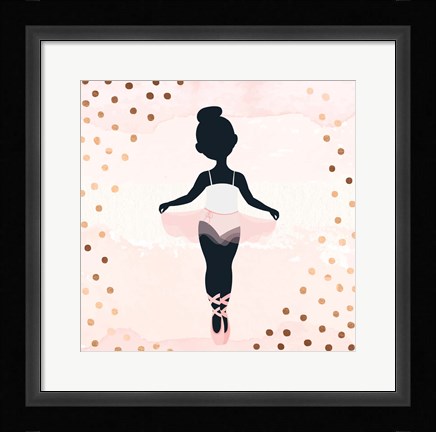 Framed Ballerina Print