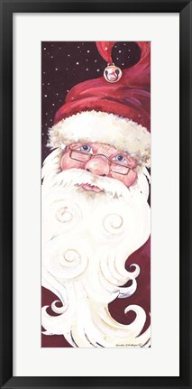 Framed Santa Long Print