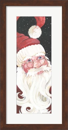 Framed Santa Long II Print
