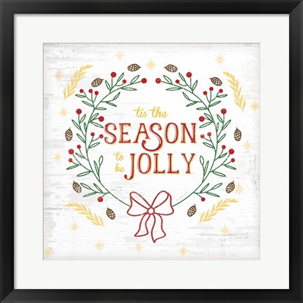 Framed Tis the Season Print
