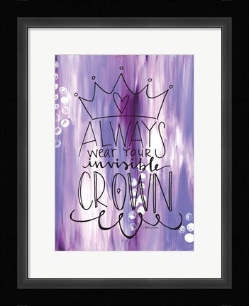 Framed Invisible Crown Print