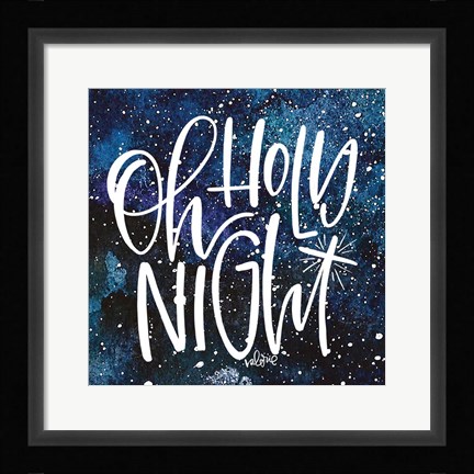 Framed Holy Night Print