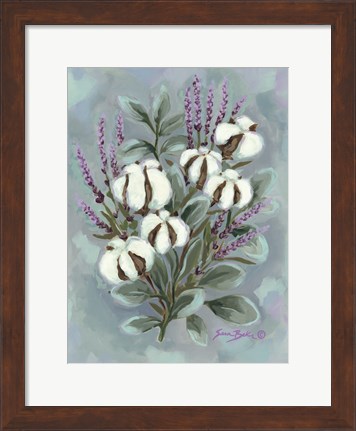 Framed Lavender in the Light I Print