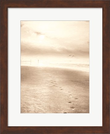 Framed Bleached Sunrise Print