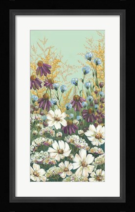 Framed Floral Field Day Print