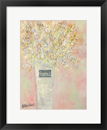 Framed Blessed Print