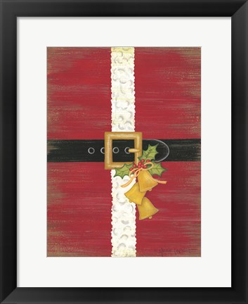 Framed Farmhouse Santa Print