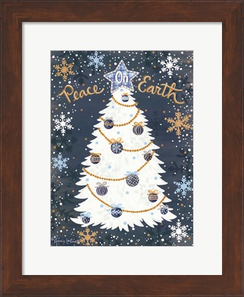 Framed Snowy Christmas Print