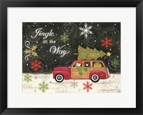 Framed It's a Woody Christmas Print