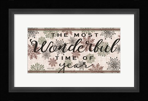 Framed Most Wonderful Time of the Year Print