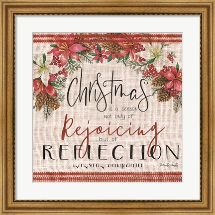 Framed Rejoicing and Reflection Print
