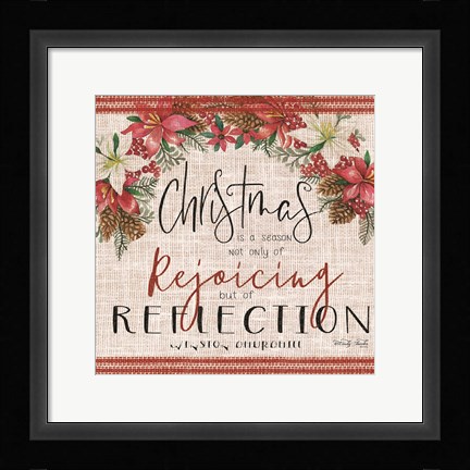 Framed Rejoicing and Reflection Print