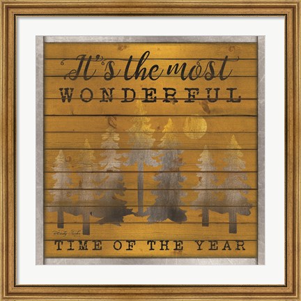 Framed It&#39;s the Most Wonderful Time of the Year Print