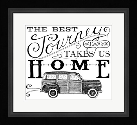 Framed Journey Print