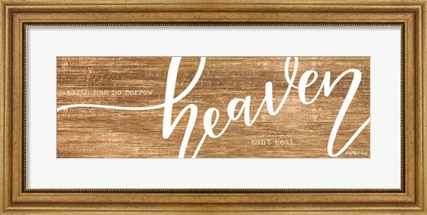 Framed Heaven Print