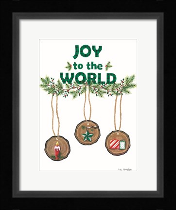 Framed Joy to the World Print