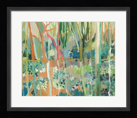 Framed Fishing Hole Print