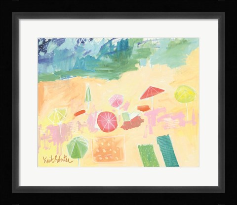 Framed Took a Walk Print