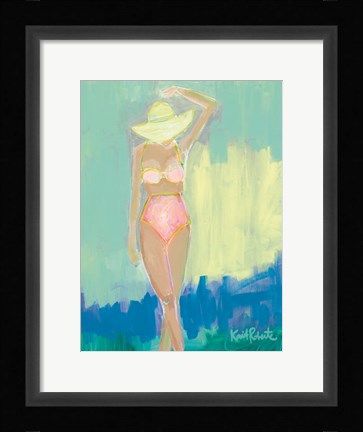 Framed Sunbather Series:  Summer Sway Print