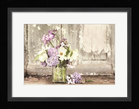 Framed Summer Bouquet Print