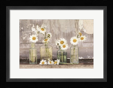 Framed He Loves Me Print