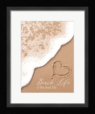 Framed Beach Life Print