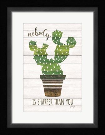 Framed Nobody is Sharper than You Print