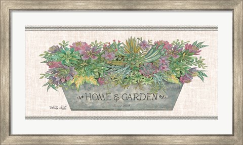 Framed Home &amp; Garden Print