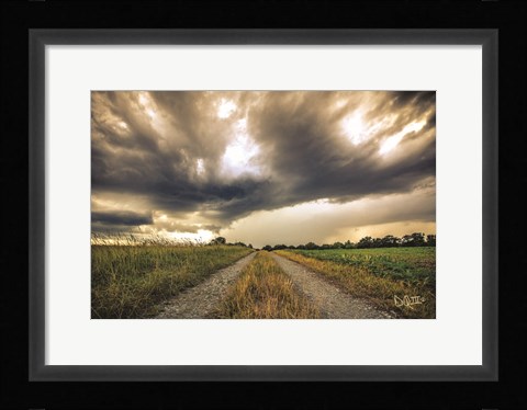 Framed Embrace the Storm II Print
