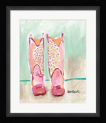 Framed Mud and Mascara Print