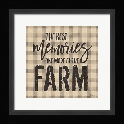 Framed Best Memories Print