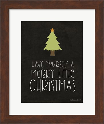 Framed Have Yourself a Merry Little Christmas Print