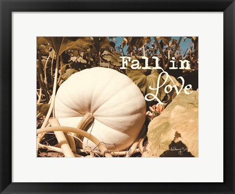 Framed Fall in Love Print