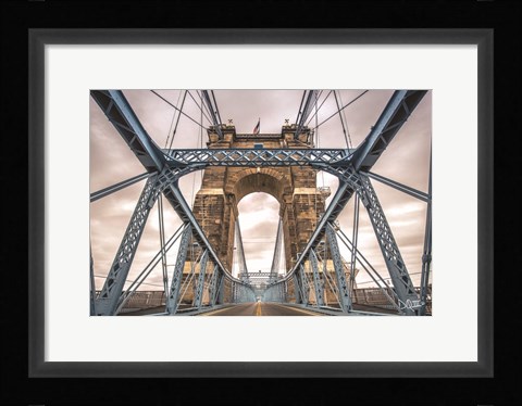 Framed Blues II Print