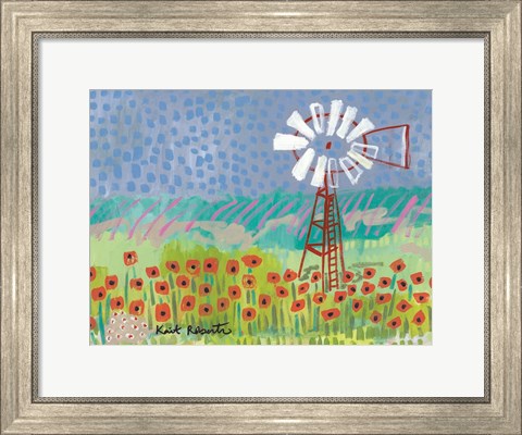 Framed Small Town Charm Print