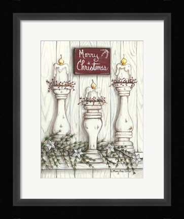 Framed Merry Christmas Print