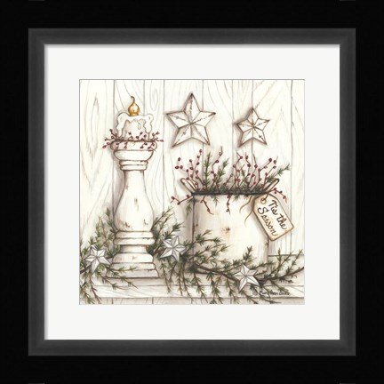 Framed Tis the Season Print