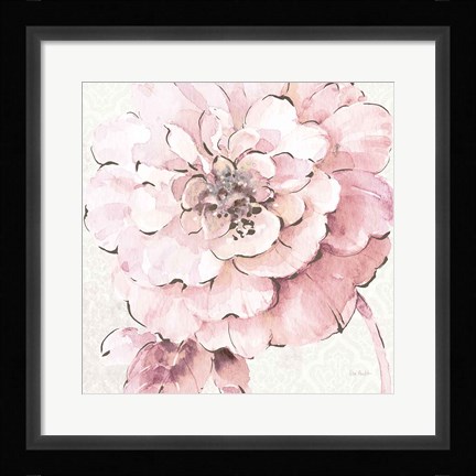 Framed Indigold VII Pink Print