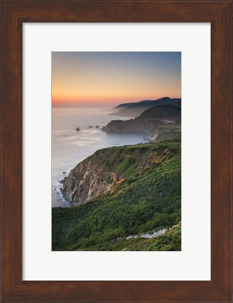 Framed Big Sur II Print