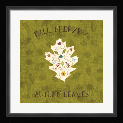 Framed Autumn Otomi V Print