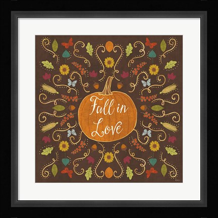 Framed Autumn Otomi VI Print