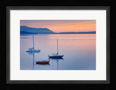Framed Bellingham Bay Print