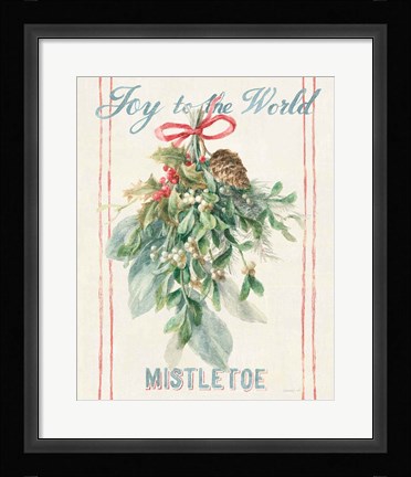 Framed Floursack Holiday Bright IV Print