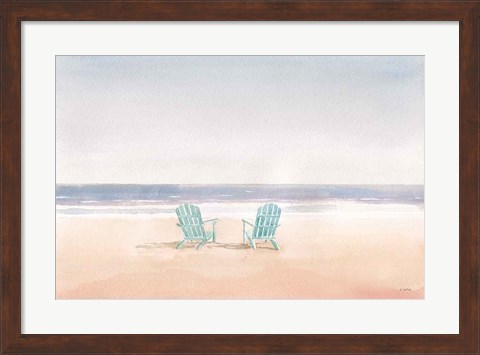 Framed Salento Coast II Print