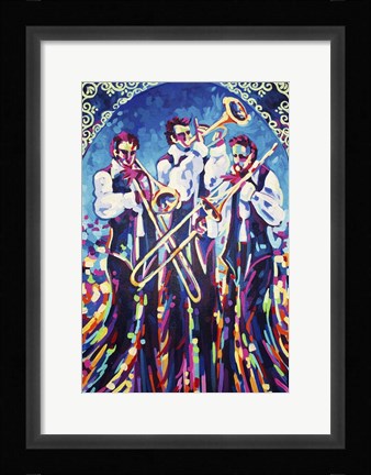Framed Jazz New Orleans Print