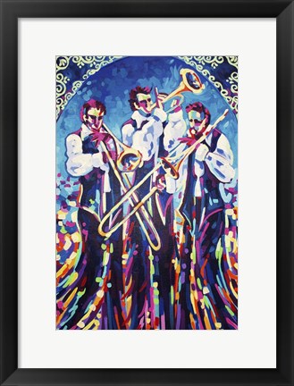 Framed Jazz New Orleans Print